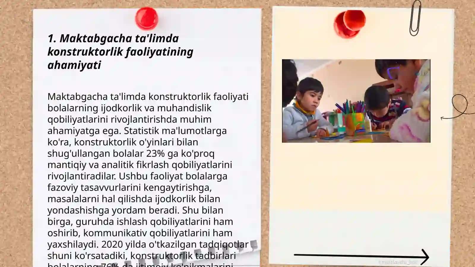 Maktabgacha ta'limda konstruktorlik faoliyatining ahamiyati 3