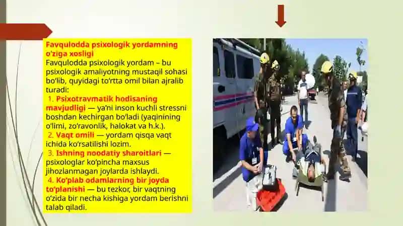 PSIXOLOGIK YORDAM KO‘RSATISHNING TASHKILIY JIHATLARI 3