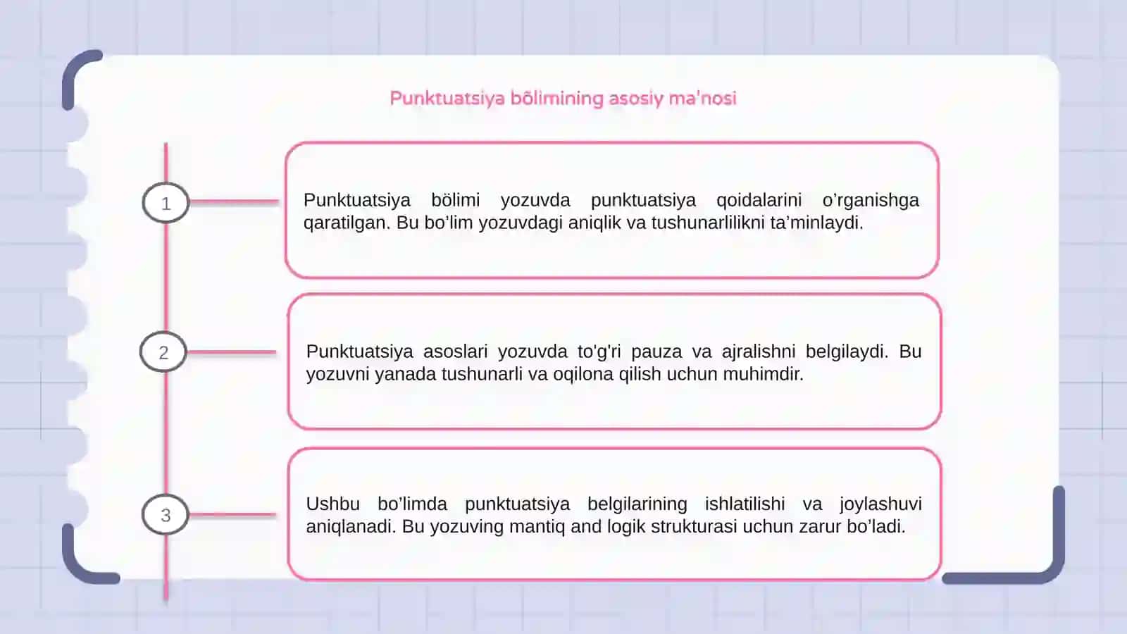 Punktuatsiya bõlimi 3