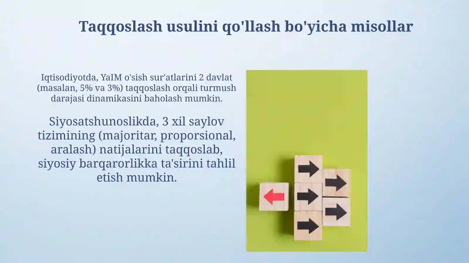 Qiyosiy metodika 3
