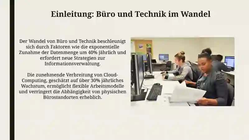Das Büro der Zukunft: Technologien im Wandel 3