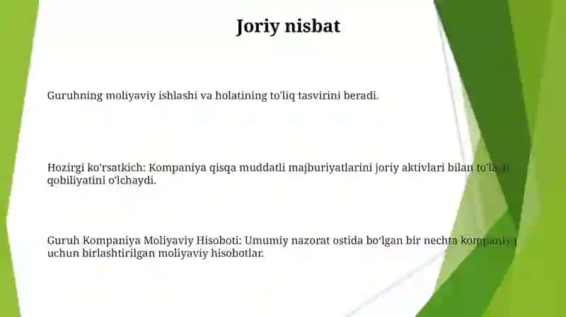 Kompaniyalar guruhi moliyaviy hisoboti 3