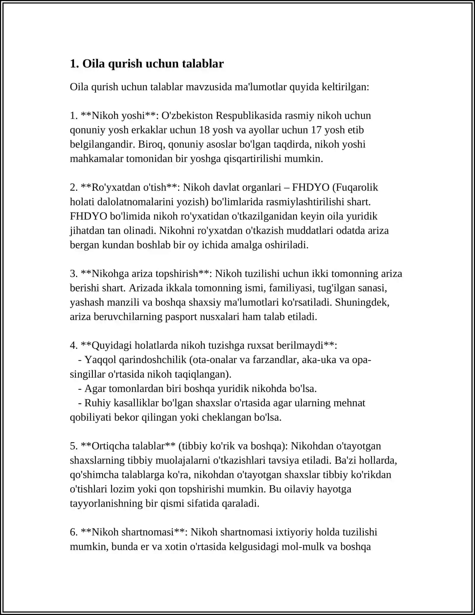A.FITRATNING "OILA ASARI"DAGI OILA QURISH TARTIBLARI VA FARZANDN TARBIYASIGA OID ĜOYALARI 3
