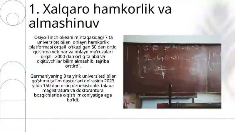 Oliy ta'limdagi oʻzgarishlarning asosiy yoʻnalishlari 3