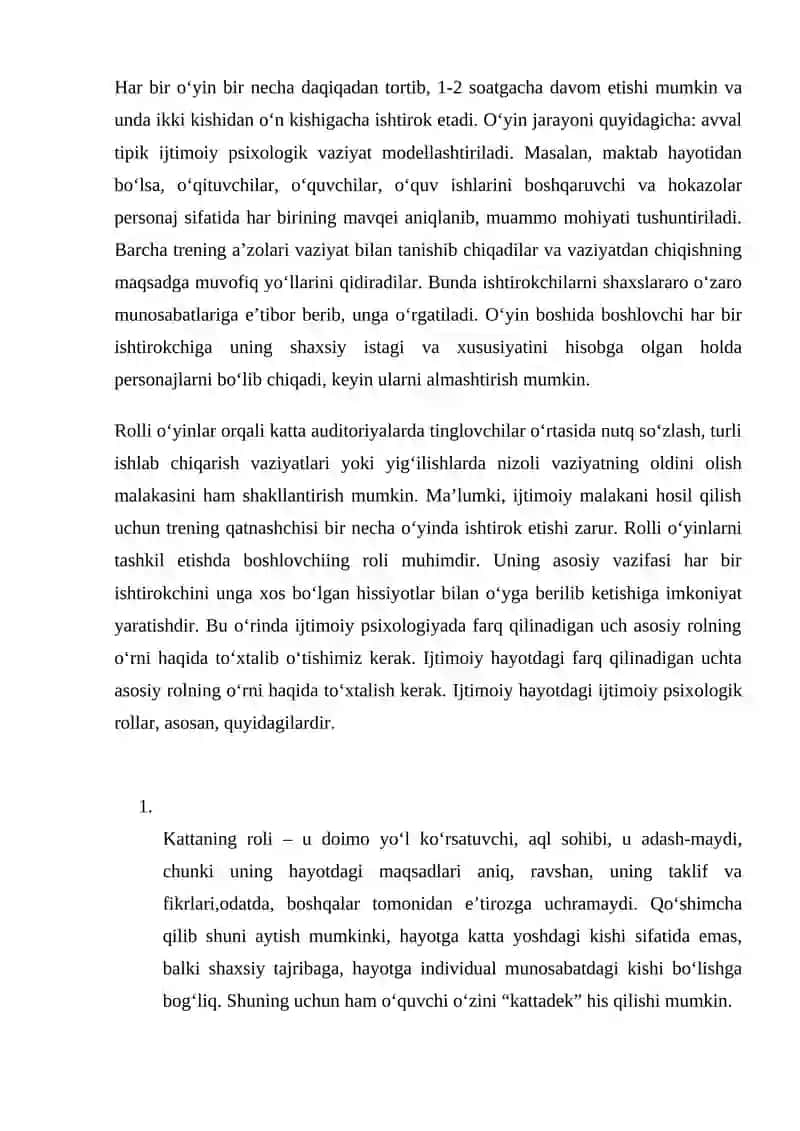 Texnologiya fanini o’qitishda tarbiyaning ahamiyati mavzusiga doir dars ishlanmasi tayyorlash 3