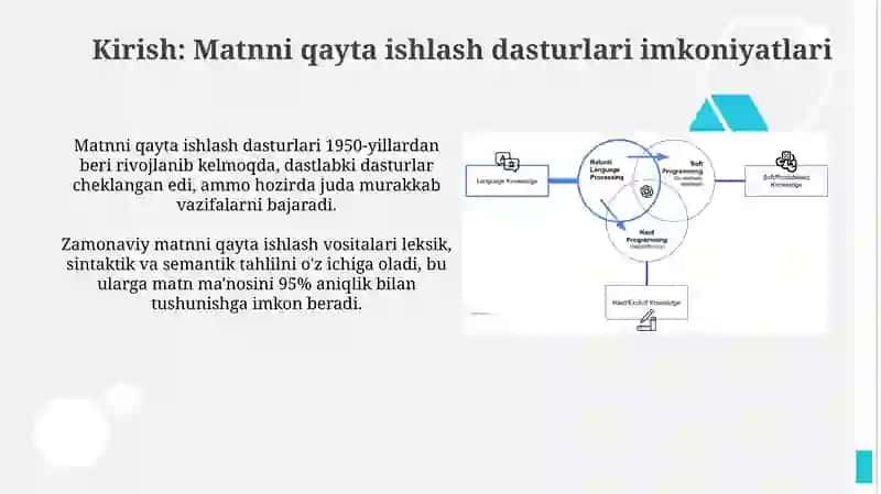 Matnni qayta ishlash dasturlarining imkoniyatlari 3