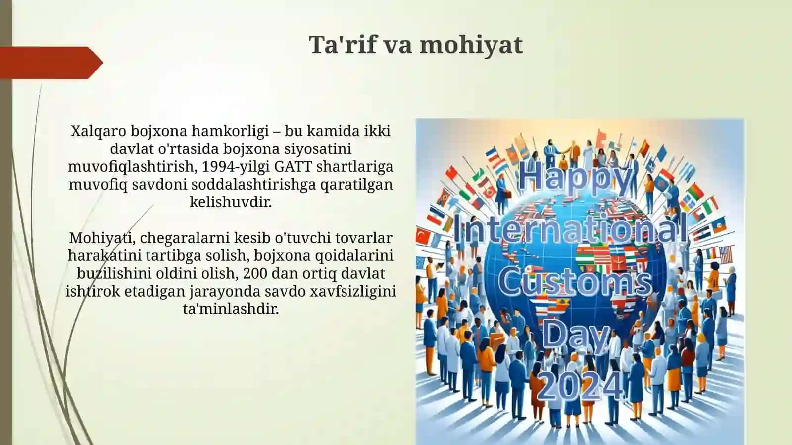 Xalqaro bojxona hamkorligi mohiyati va maqsadi 3
