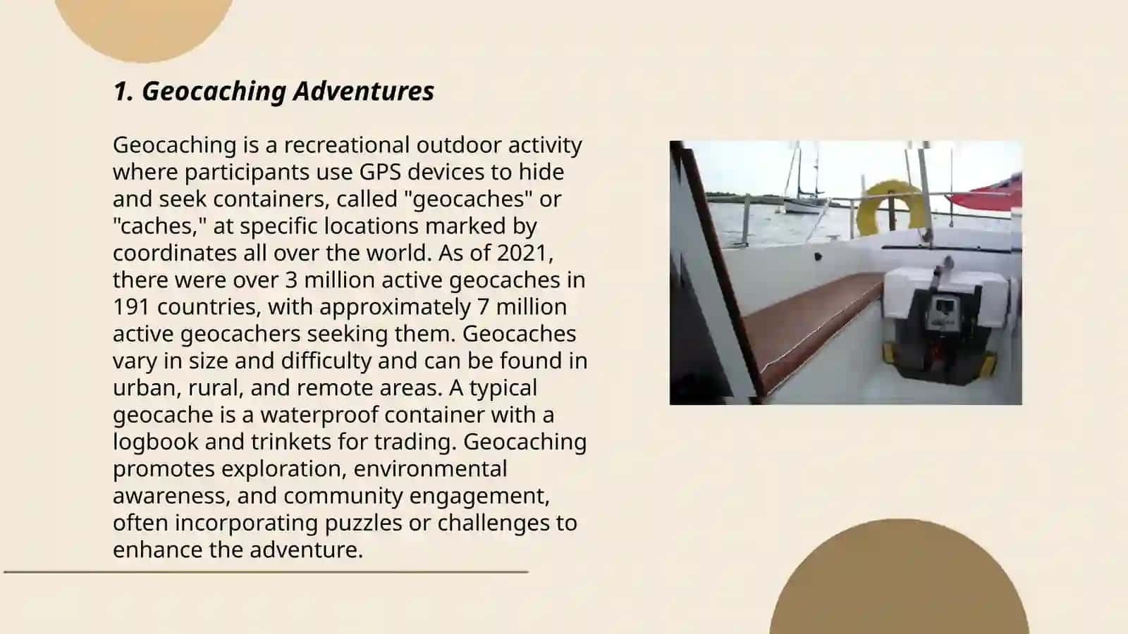 Unique leisure activity 3