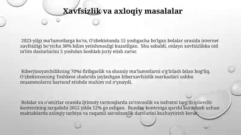 Texnologiya fanining òqitish tamoillari 3