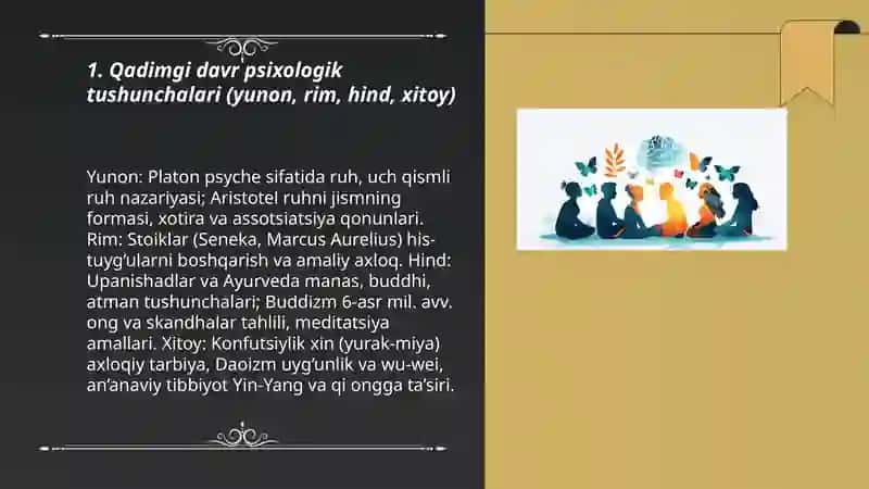 Umumiy psixologiya fanining tarixiy rivojlanish bosqichlari 3