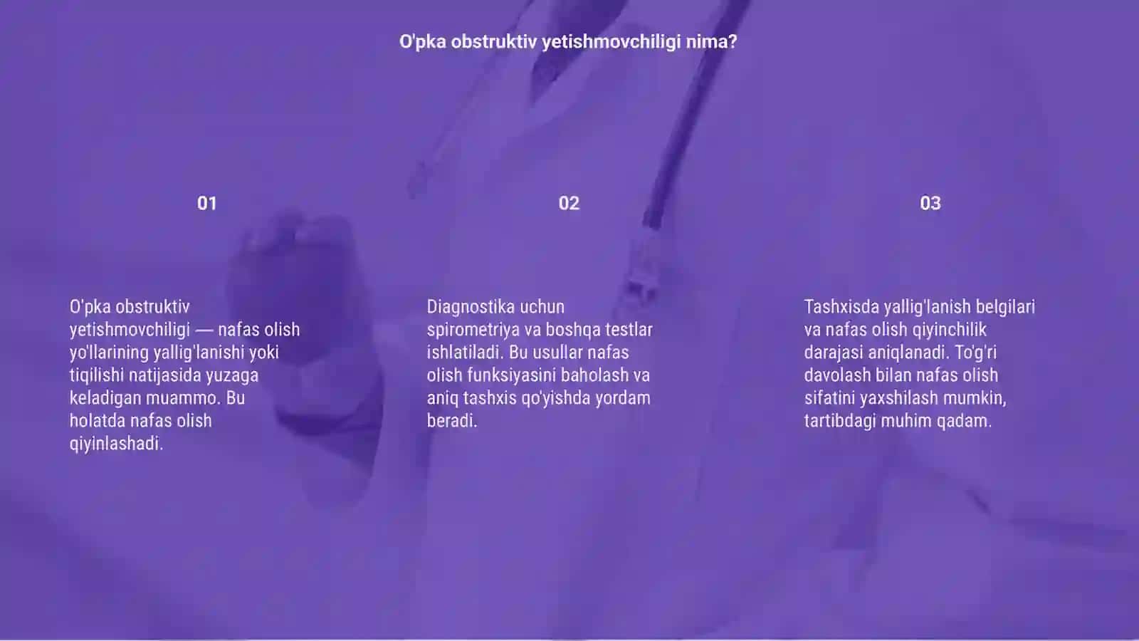 O'pka obstruktiv yetishmovchiligi diagnostikasi 3