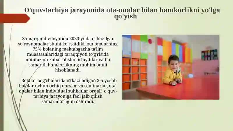 Maktabgacha ta’lim tashkilotlarini nazorat qilish va ta’lim-tarbiya ishlarini tashkillashtirish 3