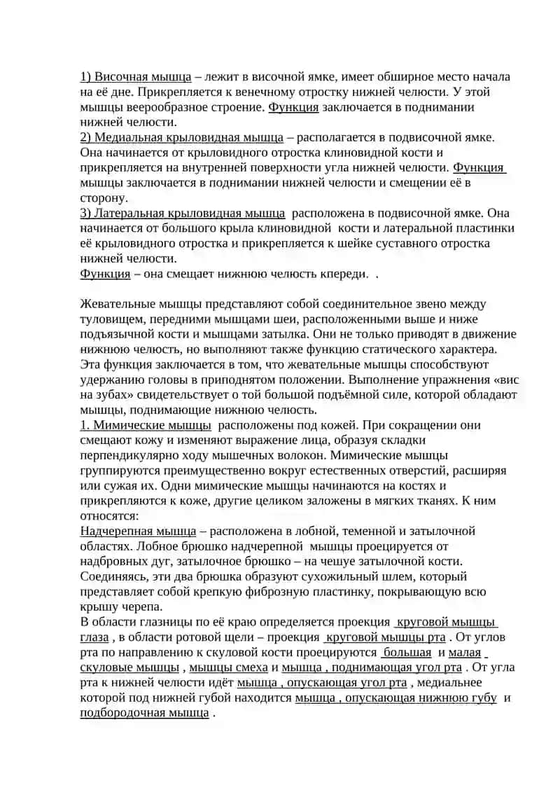 Мышцы головы и шеи. Мышцы туловища. Движения туловища 3