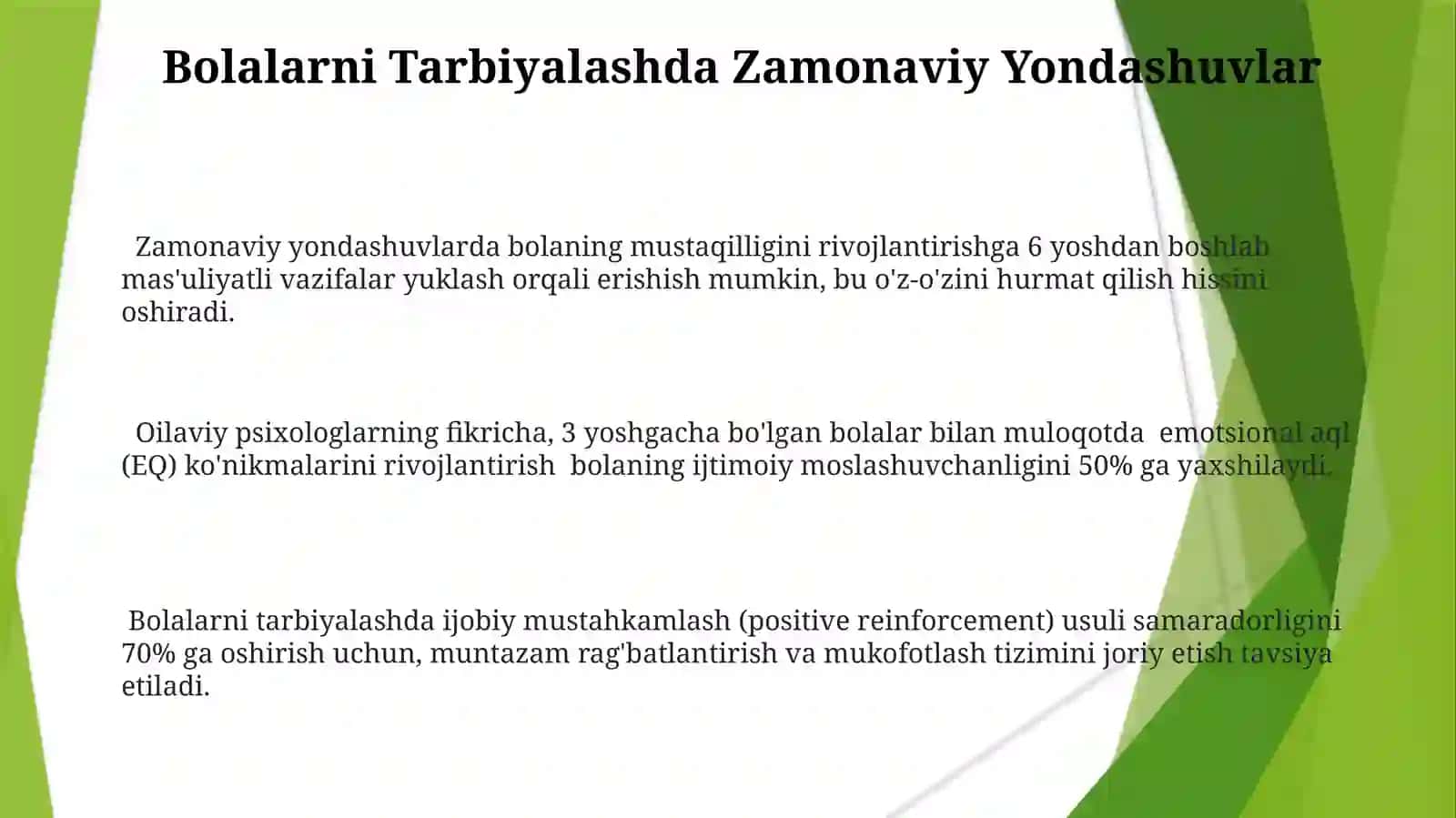An'anaviy O'zbek Oiladagi Farzand Tarbiyasi Muammolari 3