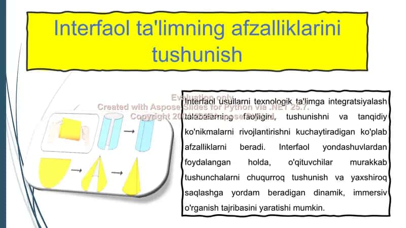 Texnologiya darslarida interaktiv metodlardan foydalanish 3
