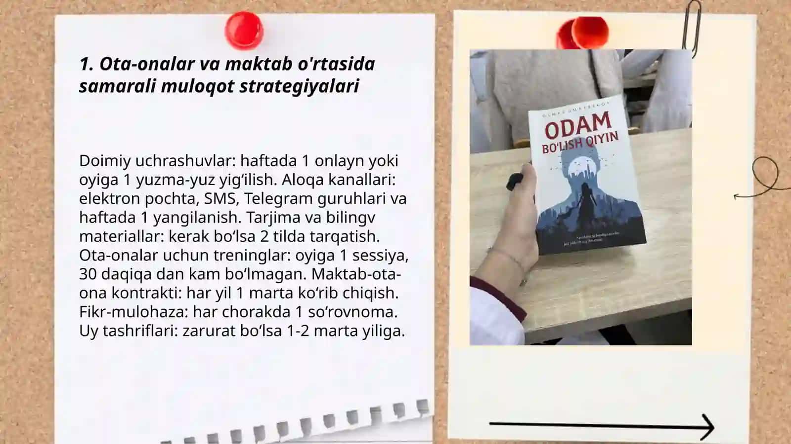 Ota-onalar va maktab o'rtasida samarali muloqot strategiyalari 3