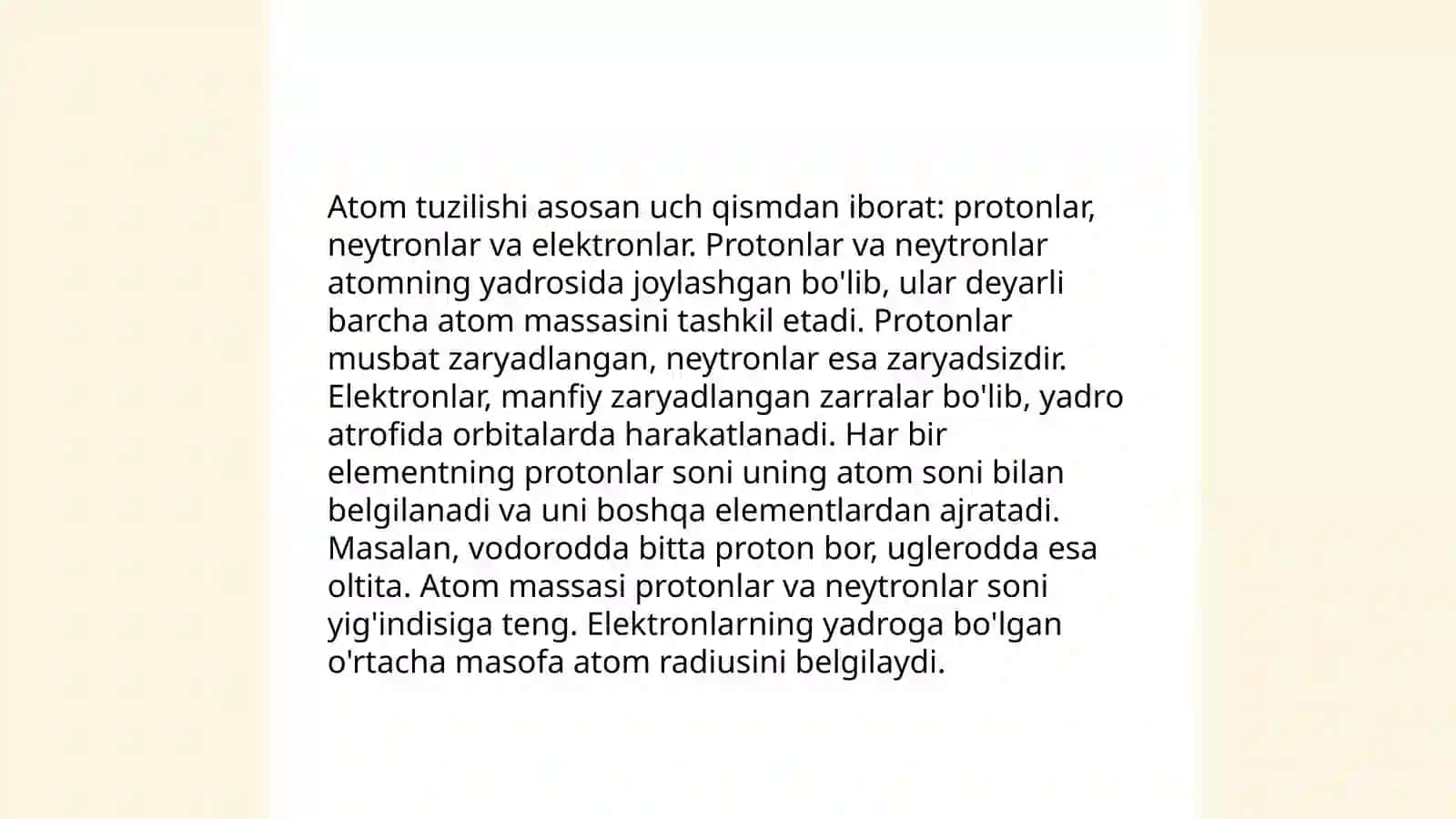 Vodorod atomining Bor nazariyasi 3