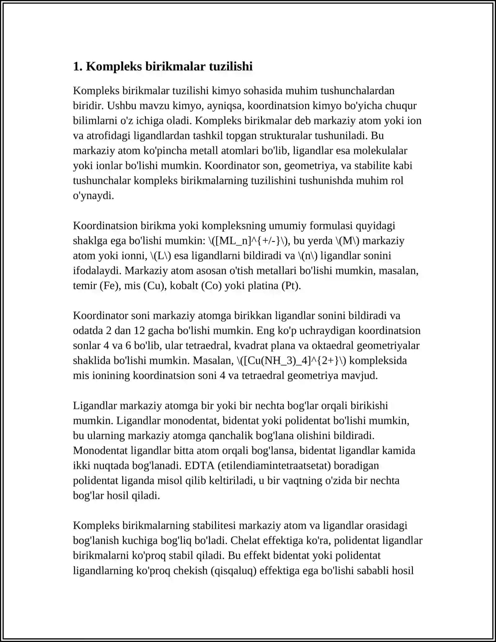 KOMPLEKS BIRIKMALAR 3