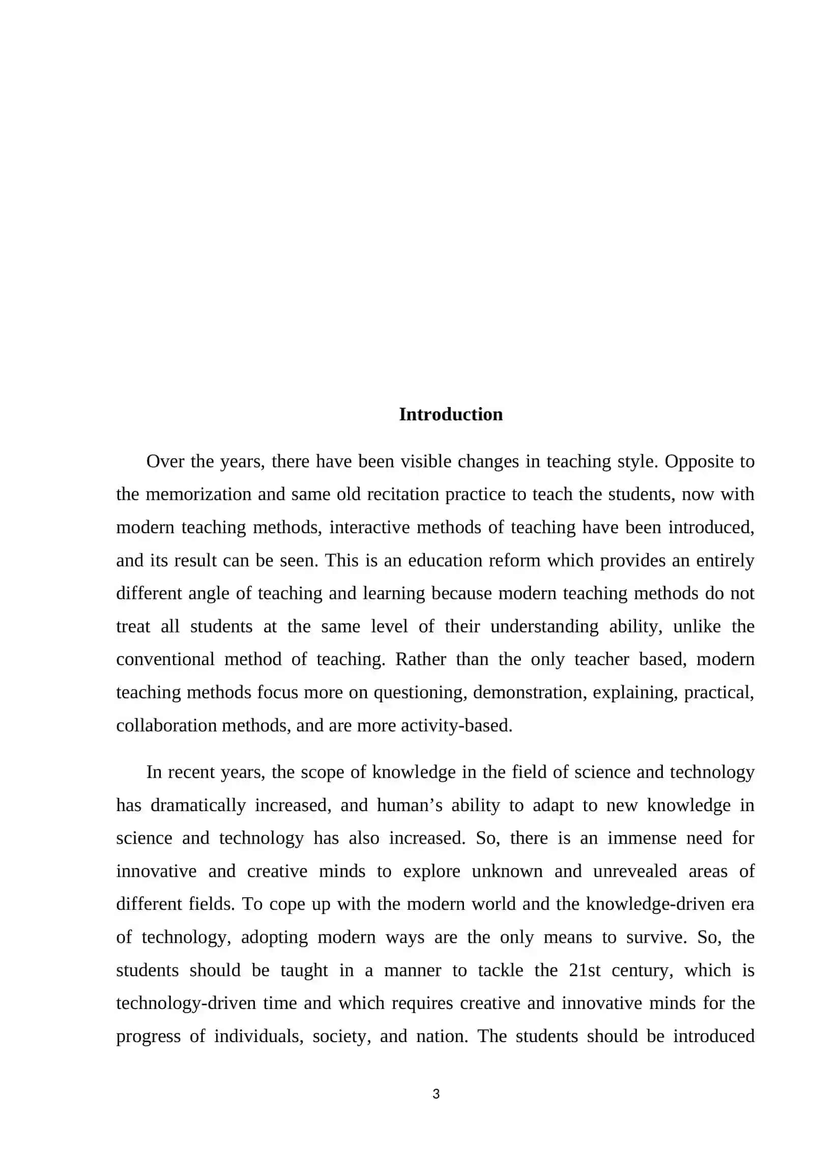 Actual problems of the development of modern methods 3