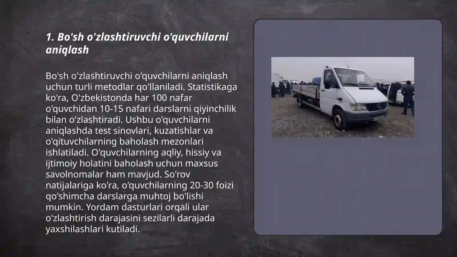 Bo'sh o'zlashtiruvchi o'quvchilar bilan ishlash 3