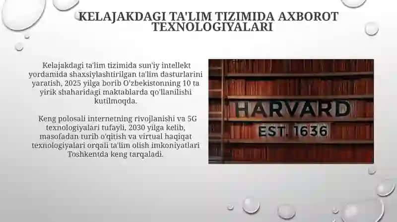 Kelajakdagi ta'lim tizimida axborot texnologiyalari 3