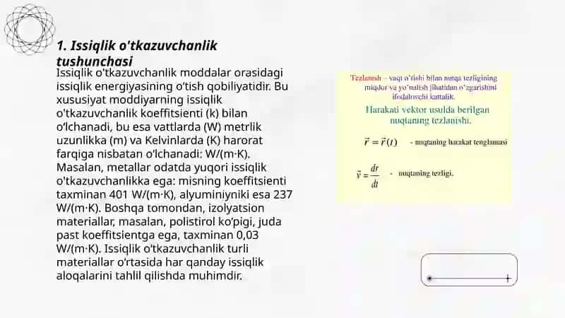 Issiqlik o'tkazuvchanligini tahlil usullarida aniqlash 3