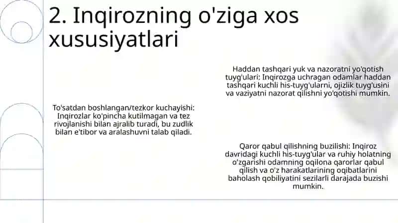 Krizis Holatda Bo'Lgan Bemorga Maslahat Berish 3