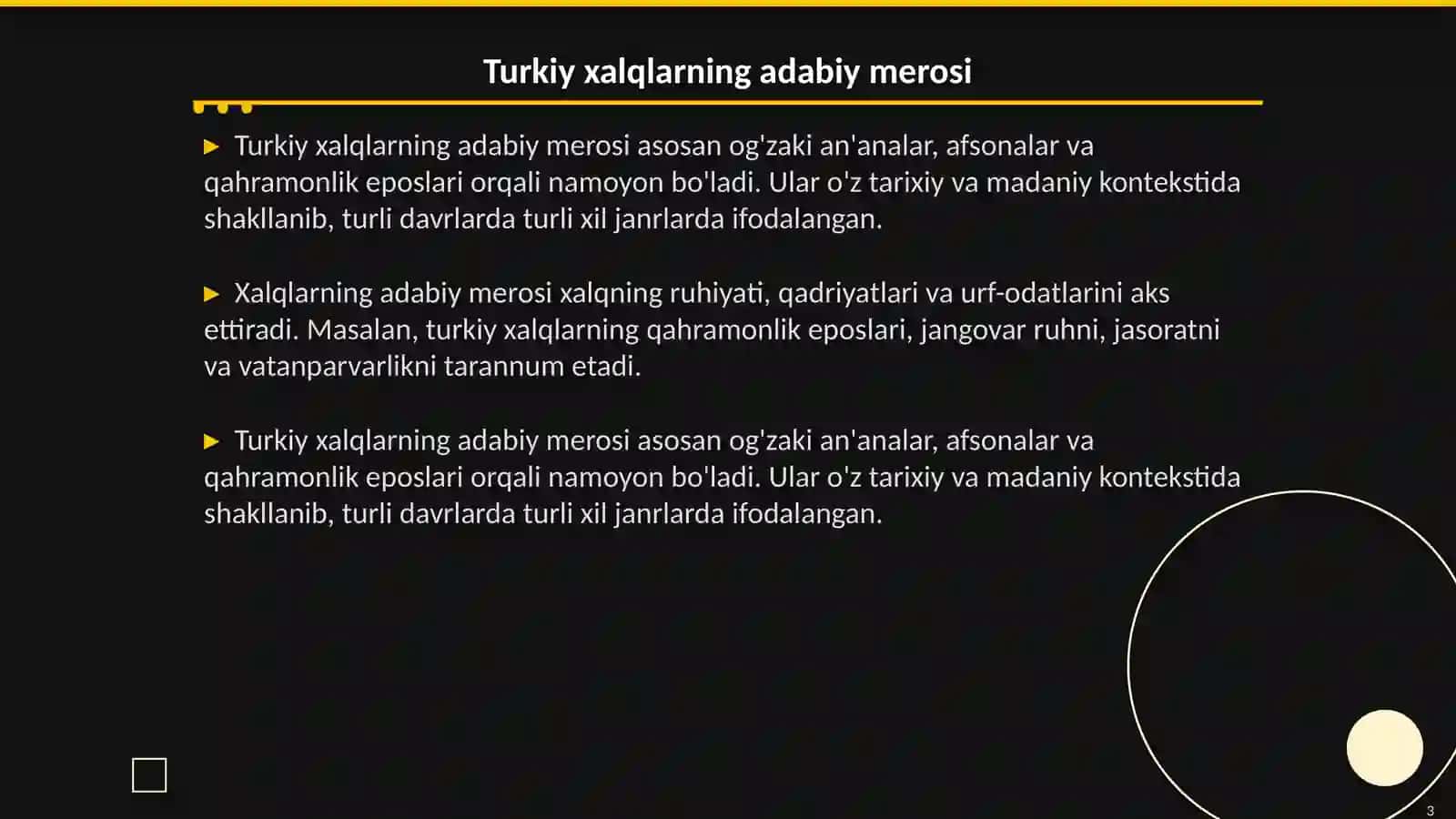 Islomga qadar yaratilgan turkiy adabiyot 3