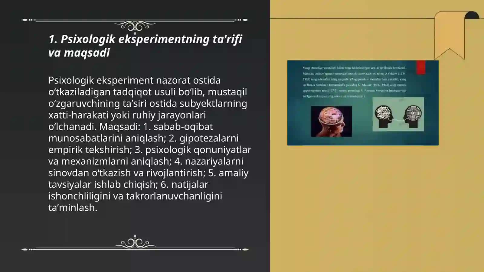 Psixologik eksprimentning asoslari 3