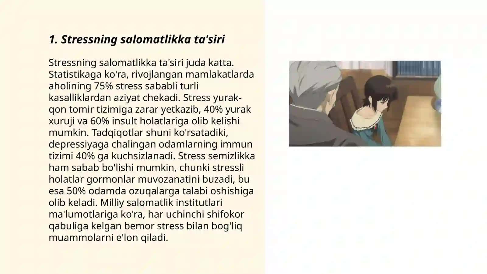 Uzoq muddatli stressning salbiy oqibatlari 3