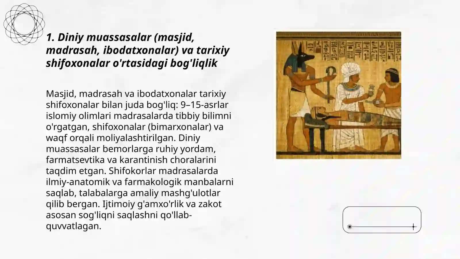 Din va tibbiyot tarixi bog'liqligi 3