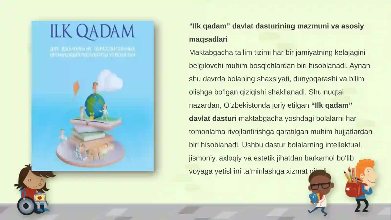 Davlat dasturining mazmuni va asosiy maqsadlari 3