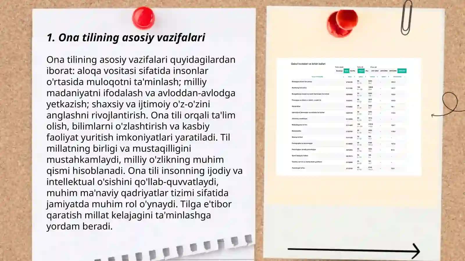 Ona tili va oʼqitish savotxonligi va fanini tugarak rejasini tuzish 3