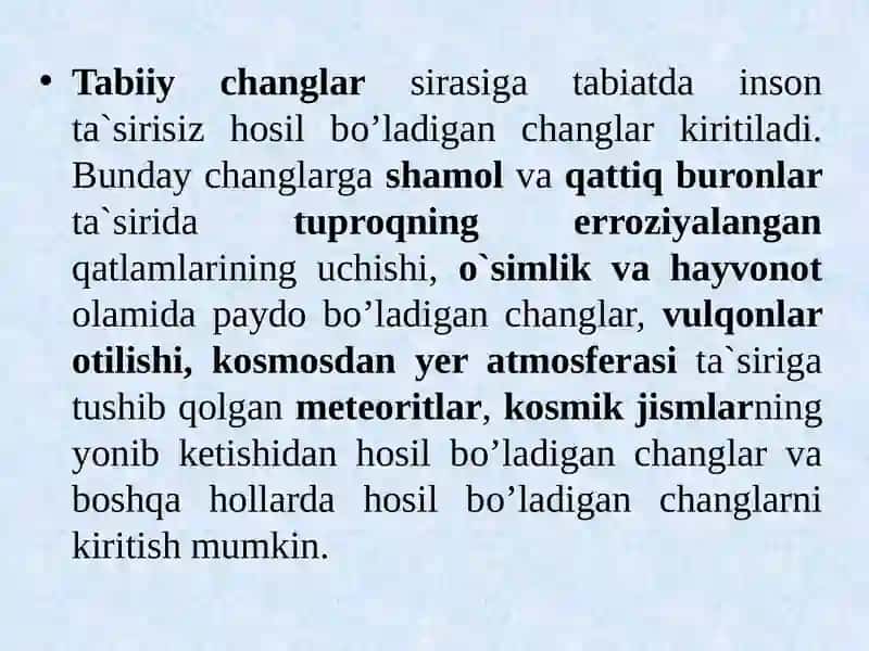 Ishlab chiqarish jarayonlarida zararli omillar va ulardan himoyalanish tadbirlari 3