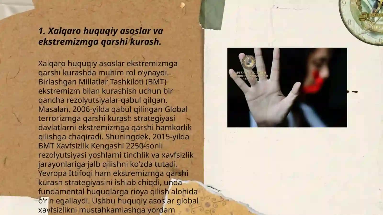 Xalqaro huquqiy asoslar va ekstremizmga qarshi kurash tajribasi 3