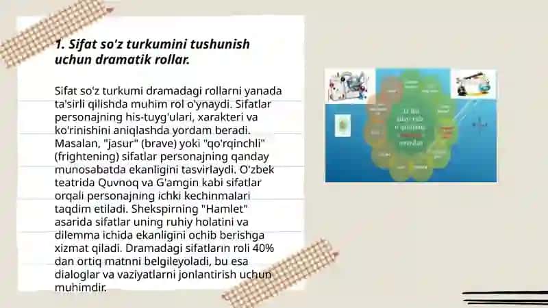 Sifat so'z turkumini o'rganishda interfaol usullarni qo'llash 3