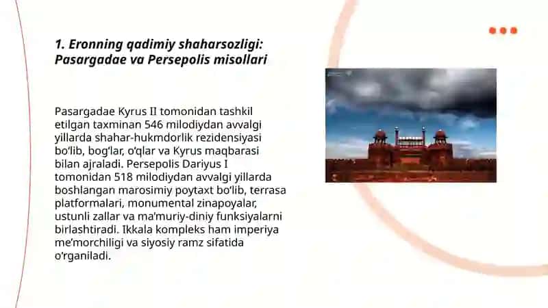 Eron, Baktra shaharlari. Qadimgi Hindiston shaharsozligi 3
