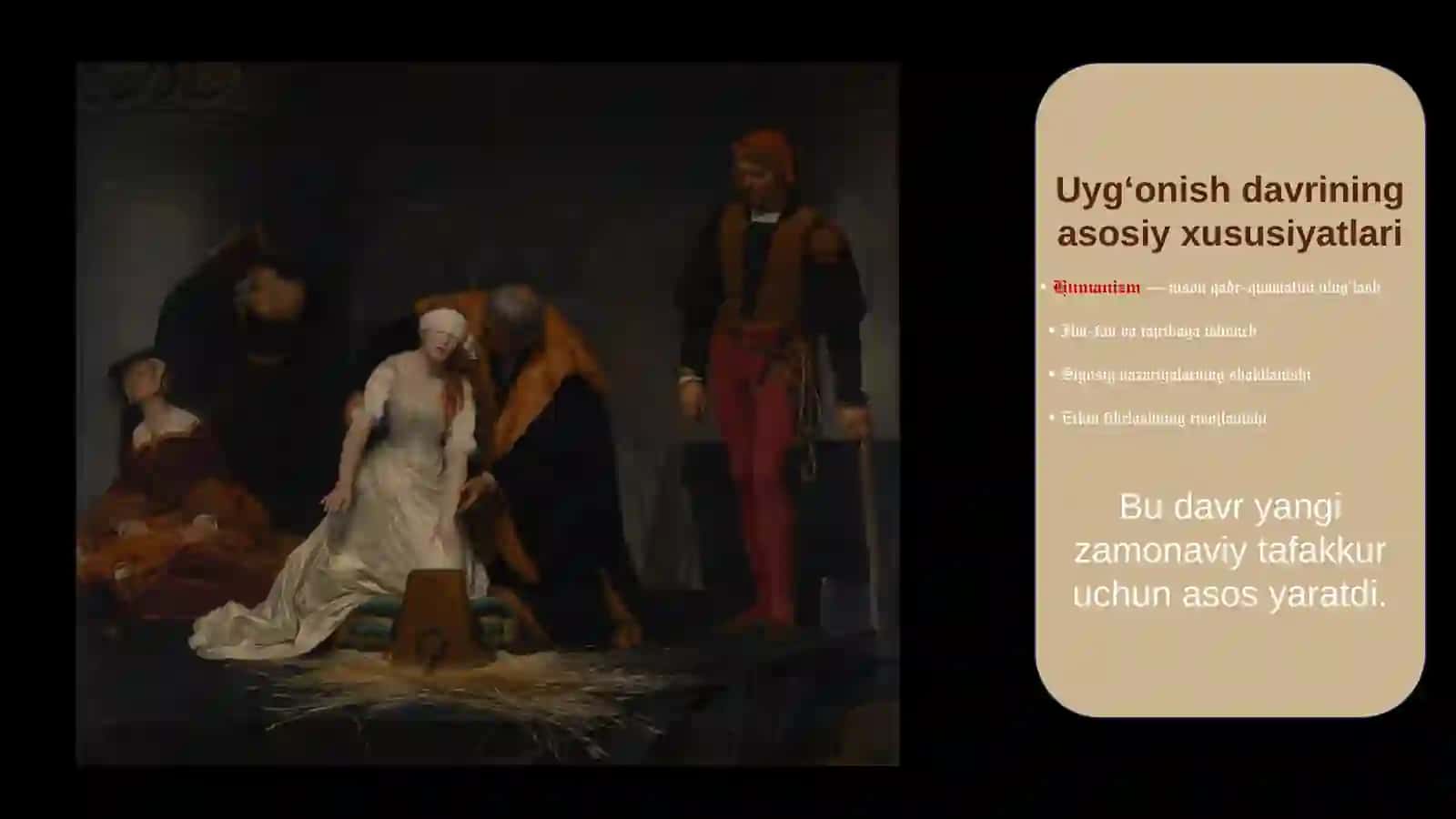 UYG’ONISH DAVRI 3