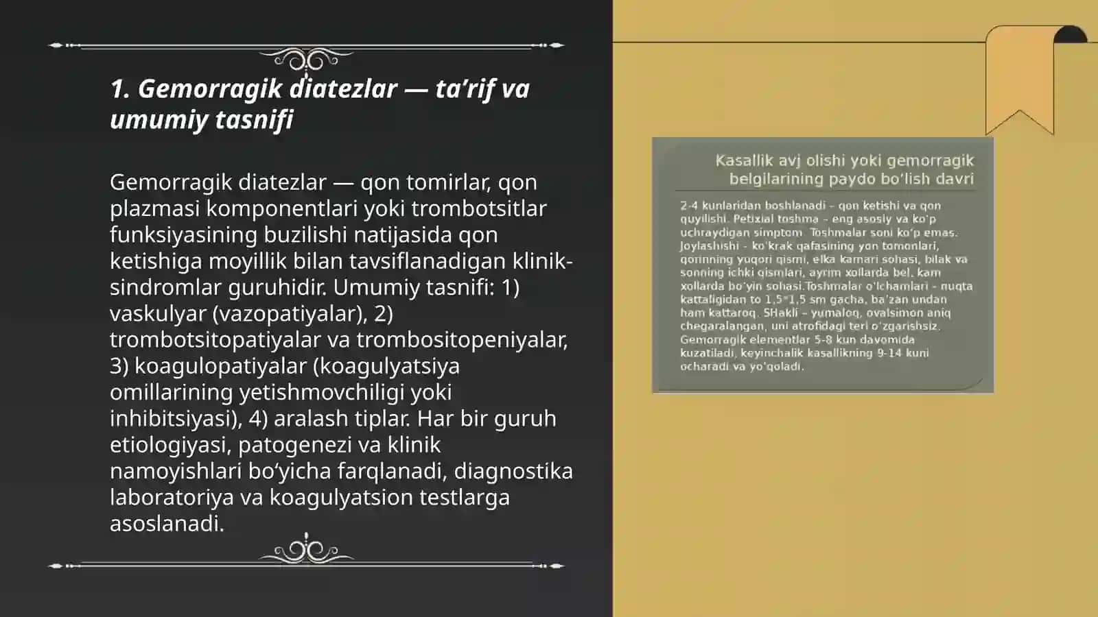Gemorragik Diatezlar va Koagulopatiyalar 3