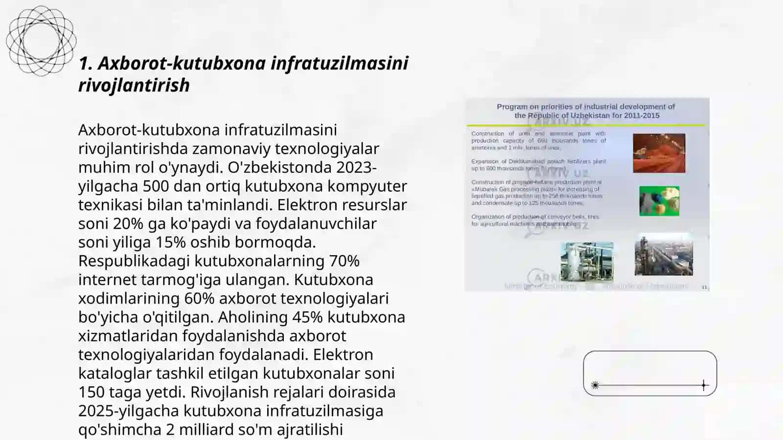 2019-2024 yillarda O'zbekiston Respublikasida axborot-kutubxona sohasini rivojlantirish konsepsiyasi 3