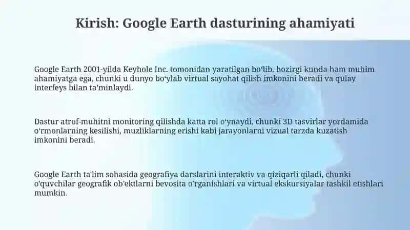 Google Earthdasturivaahamiyati 3