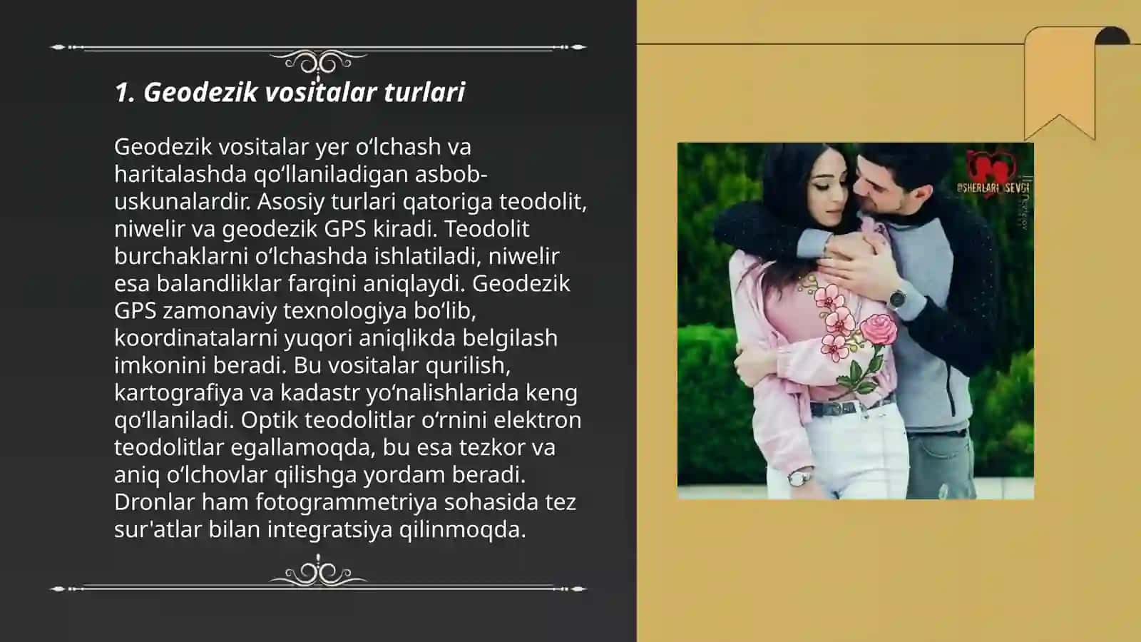 Geodezik Vositalar va Ular Qo'lanilishi 3