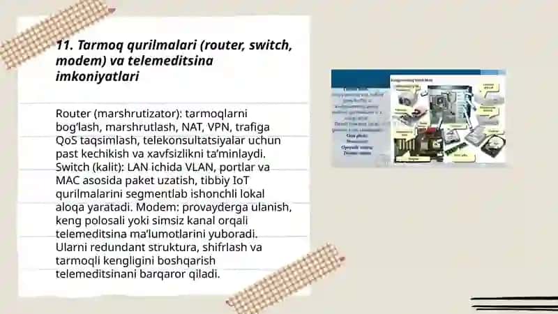 Kompyuterning Asosiy Qo'shimcha qurilmalari hamda ularning tibbiy amaliyotdagi ahamiyati 3