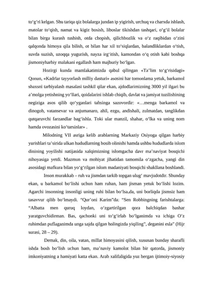 SHARQ MUTAFAKKIRLARINING JISMONIY TARBIYA HAQIDAGI QARASHLARI 3