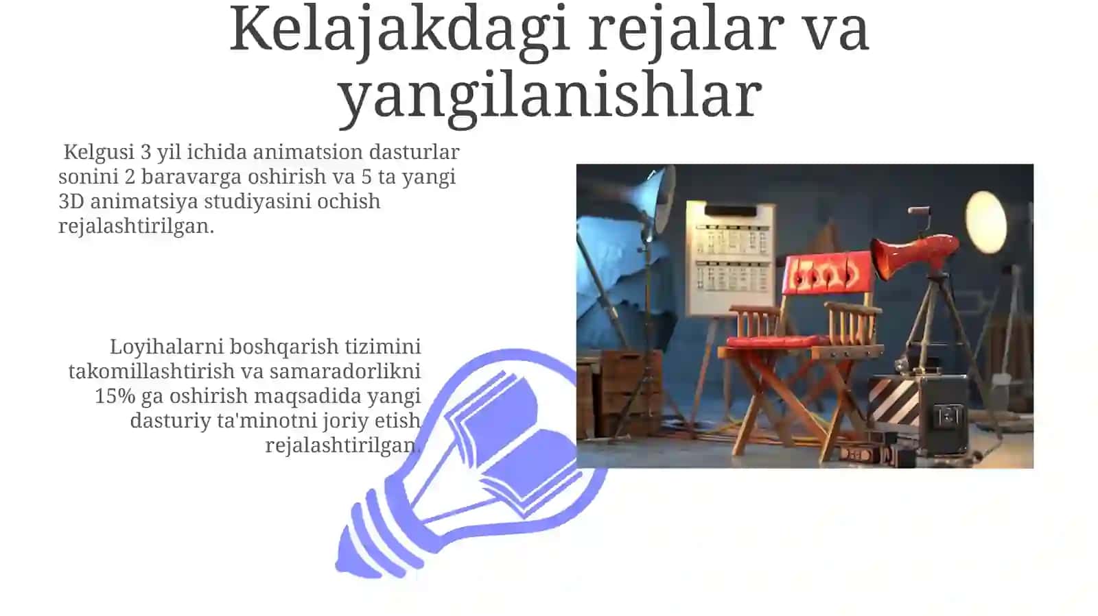 Animatsiya dasturlarini tayyorlash va o'tkazish bosqichlari 3
