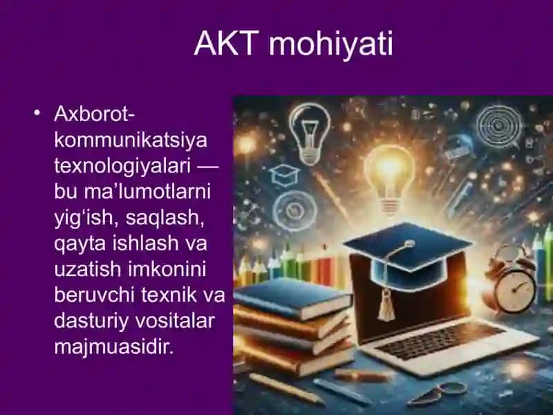 Ta'limda axborot-kommunikatsiya texnologiyalarining ahamiyati va rivojlanish tendensiyalari 3