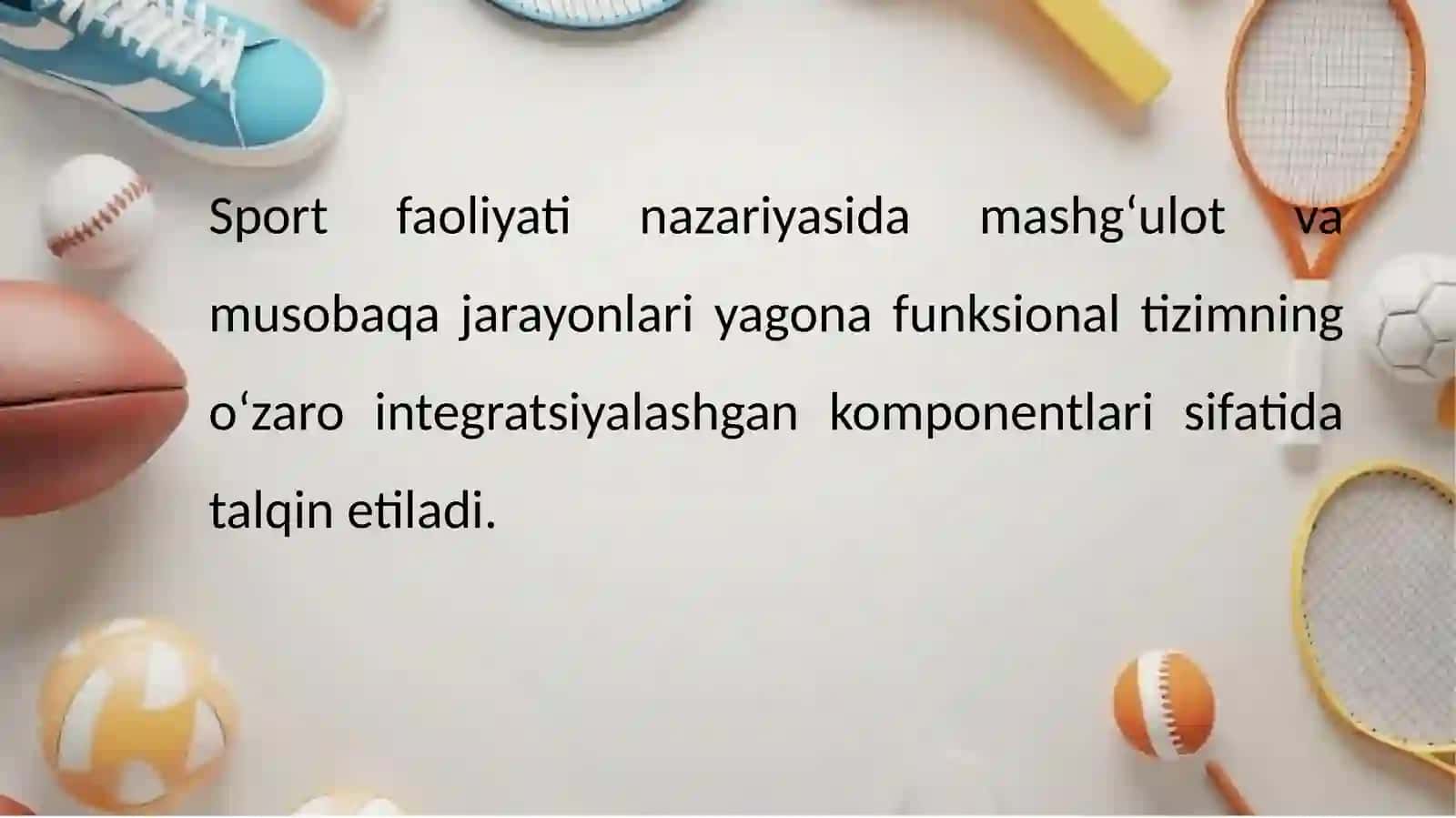 Mashg'ulot va musobaqaning bog'liqligi 3