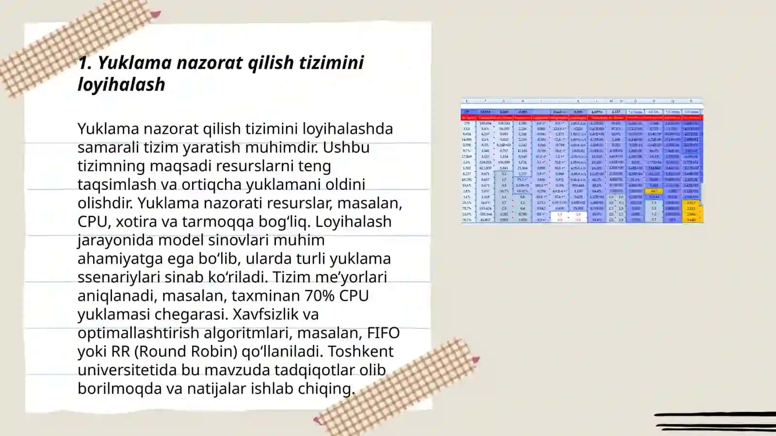 OTM professor–o‘qituvchilar yuklamalari-ning bajarilishini nazorat qilish uchun MB loyihalash 3