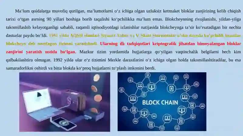 Raqamli iqtisodiyotda blokchyeyn va kriptovalyuta texnologiyalari 3