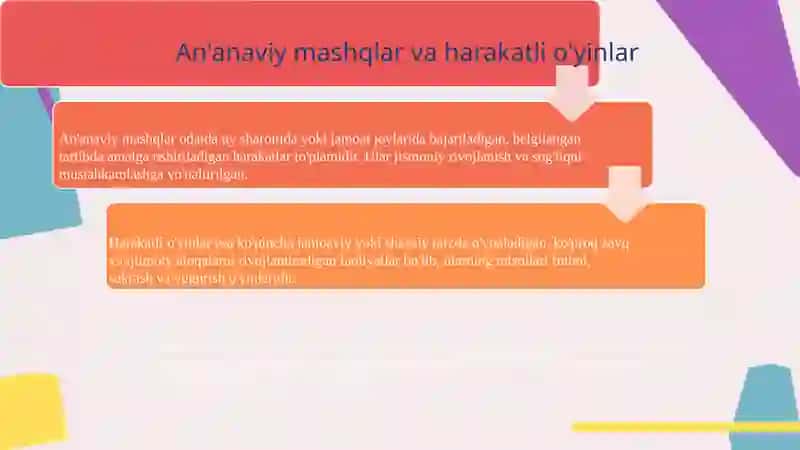 Chaqqonlikni rivojlantirishda an'anaviy mashqlar va harakatli o'yinlarning samaradorligini taqqoslash va tahlil qilish 3